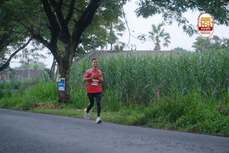 Race photo from Kediri Half Marathon 2025