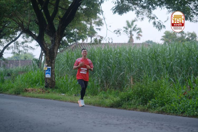 Race photo from Kediri Half Marathon 2025