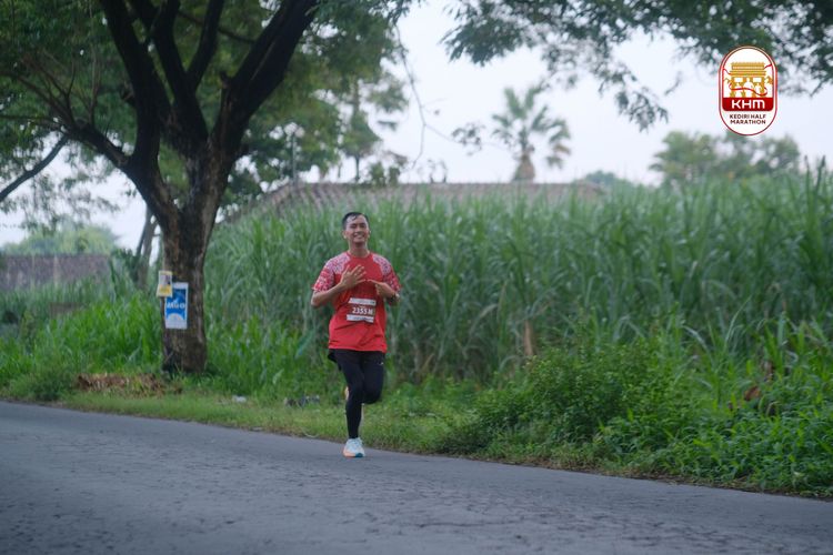 Race photo from Kediri Half Marathon 2025