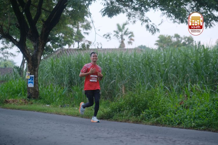Race photo from Kediri Half Marathon 2025