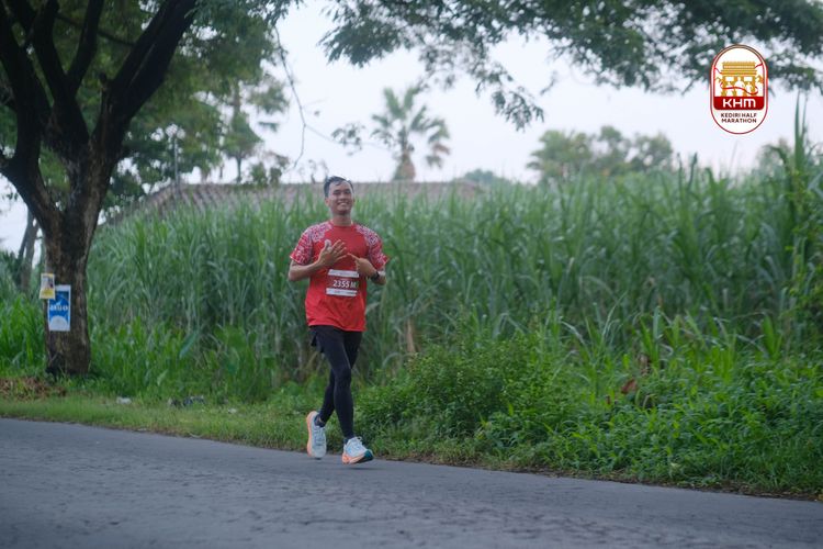 Race photo from Kediri Half Marathon 2025