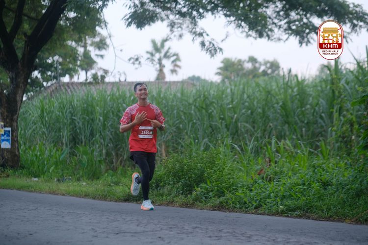 Race photo from Kediri Half Marathon 2025