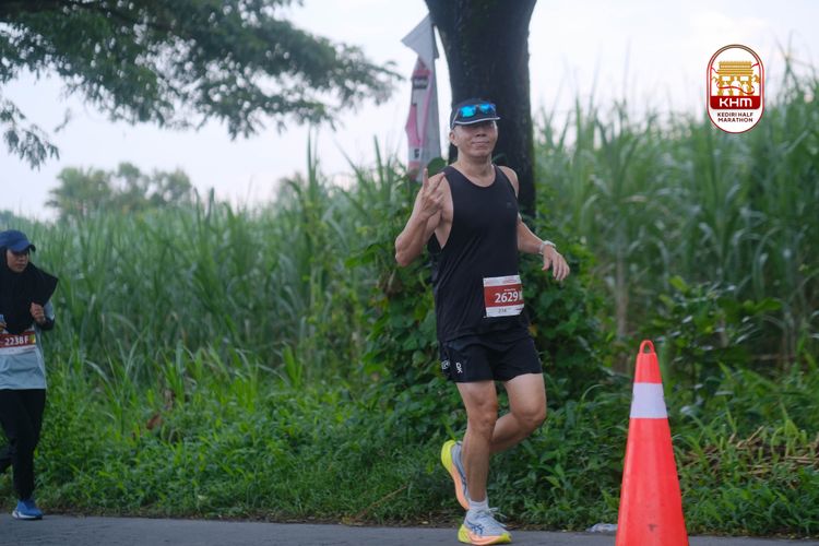 Race photo from Kediri Half Marathon 2025
