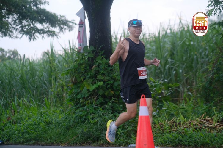Race photo from Kediri Half Marathon 2025