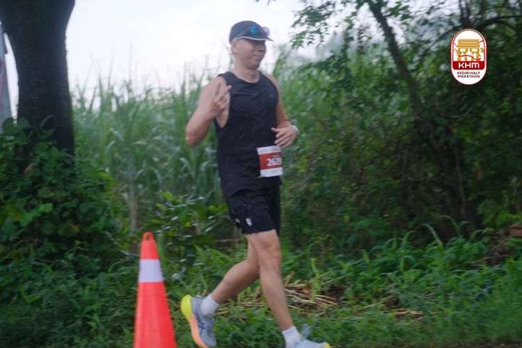 Race photo from Kediri Half Marathon 2025