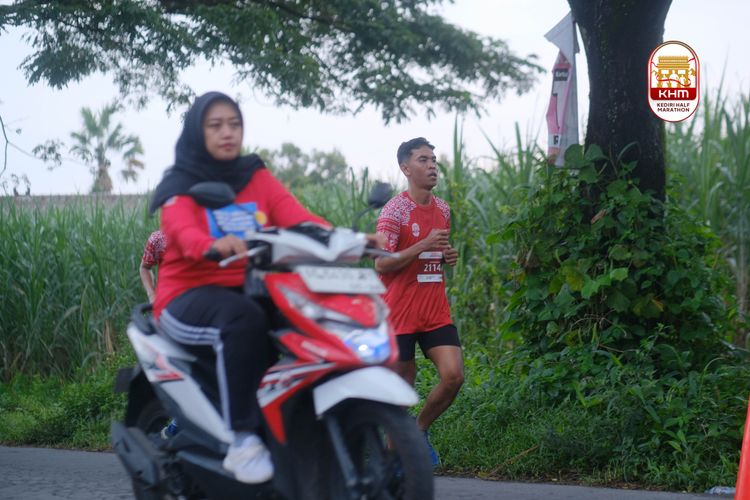 Race photo from Kediri Half Marathon 2025