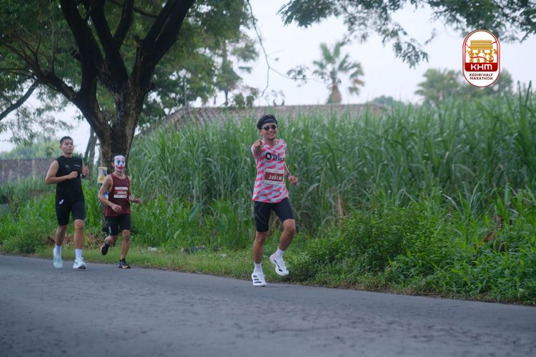 Race photo from Kediri Half Marathon 2025