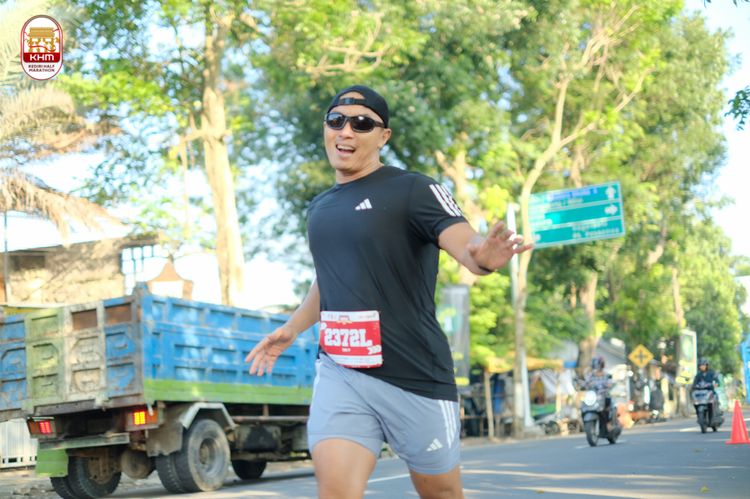 Race photo from Kediri Half Marathon 2024