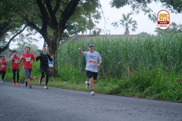 Race photo from Kediri Half Marathon 2025