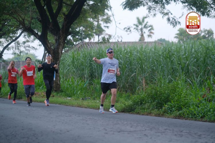 Race photo from Kediri Half Marathon 2025