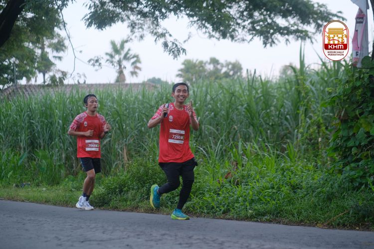 Race photo from Kediri Half Marathon 2025