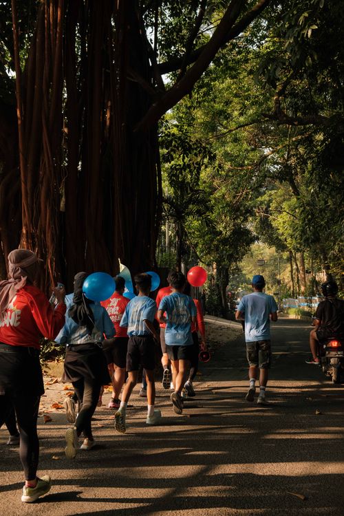 Race photo from Happy One Decade Unpad Runner