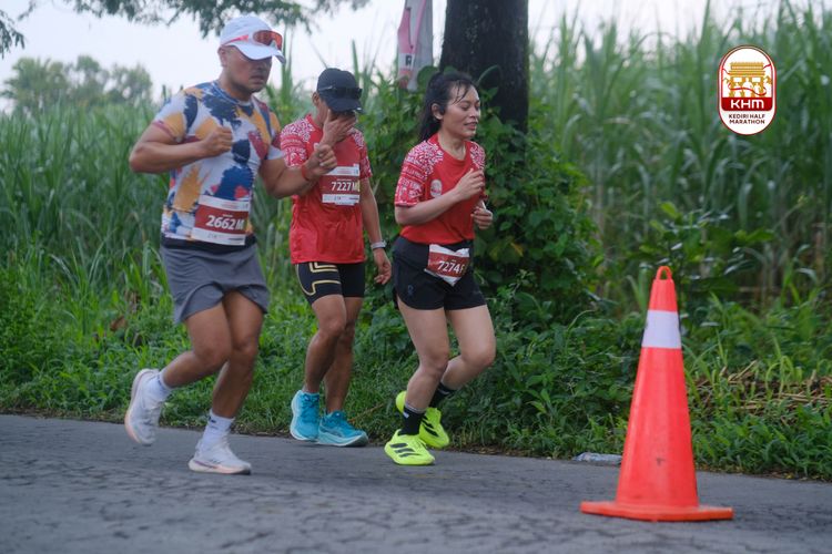 Race photo from Kediri Half Marathon 2025