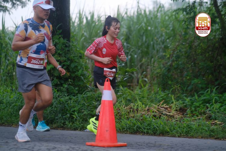 Race photo from Kediri Half Marathon 2025