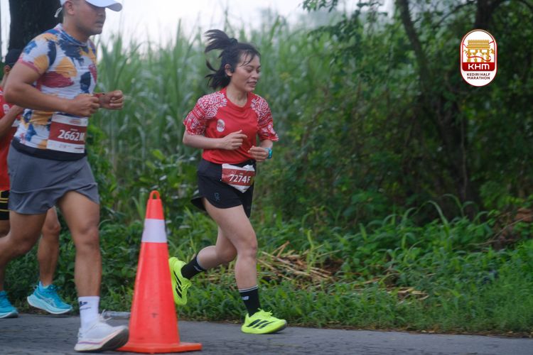 Race photo from Kediri Half Marathon 2025