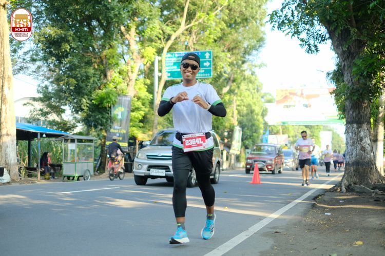 Race photo from Kediri Half Marathon 2024