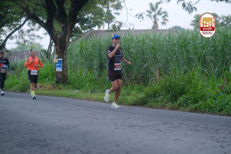 Race photo from Kediri Half Marathon 2025