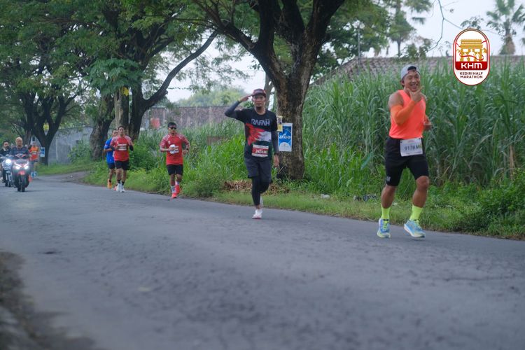 Race photo from Kediri Half Marathon 2025