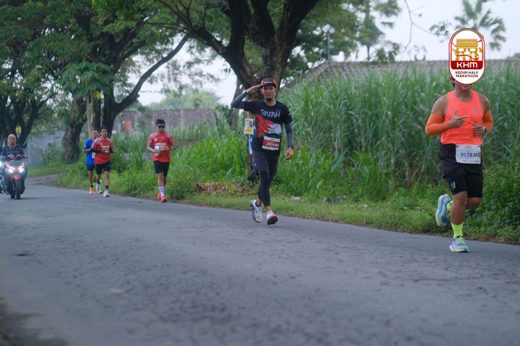 Race photo from Kediri Half Marathon 2025
