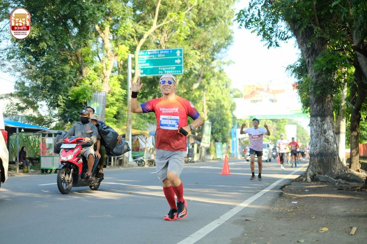 Race photo from Kediri Half Marathon 2024