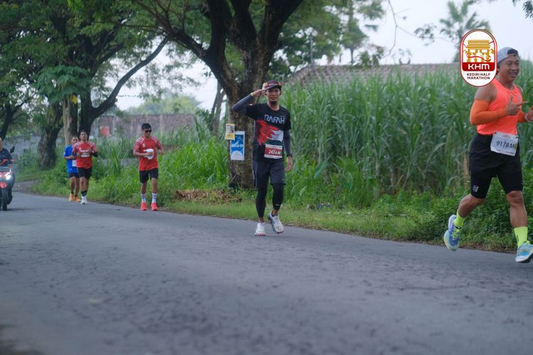 Race photo from Kediri Half Marathon 2025