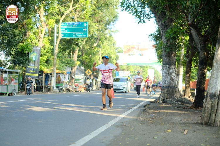 Race photo from Kediri Half Marathon 2024