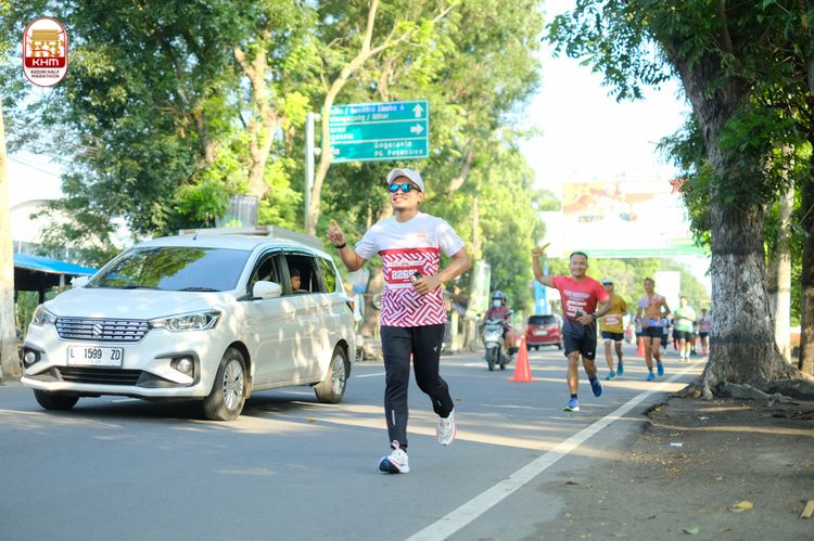 Race photo from Kediri Half Marathon 2024