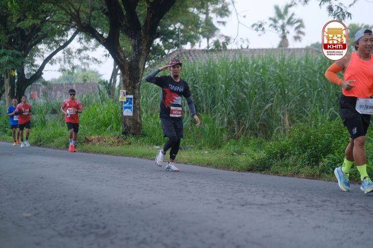 Race photo from Kediri Half Marathon 2025