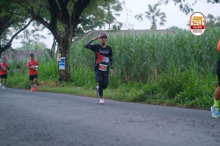 Race photo from Kediri Half Marathon 2025