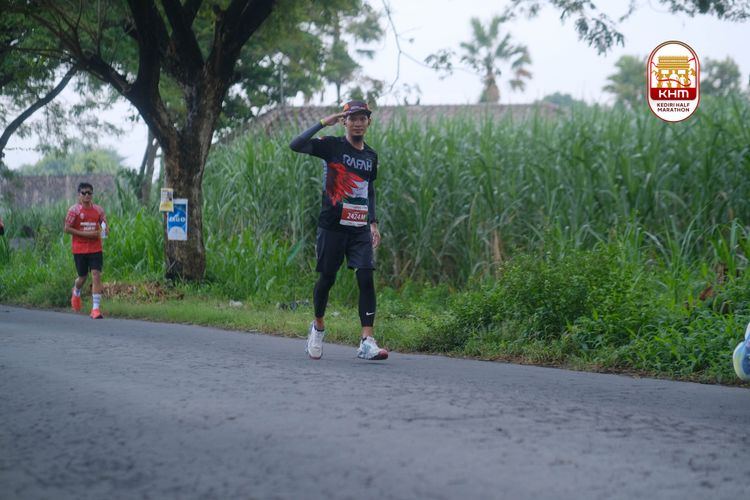 Race photo from Kediri Half Marathon 2025