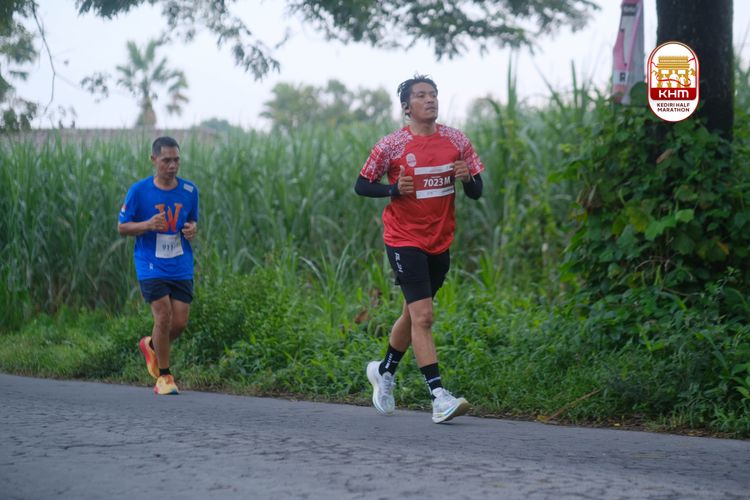Race photo from Kediri Half Marathon 2025