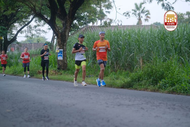 Race photo from Kediri Half Marathon 2025