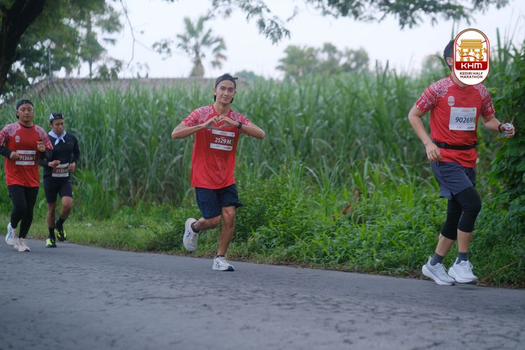 Race photo from Kediri Half Marathon 2025