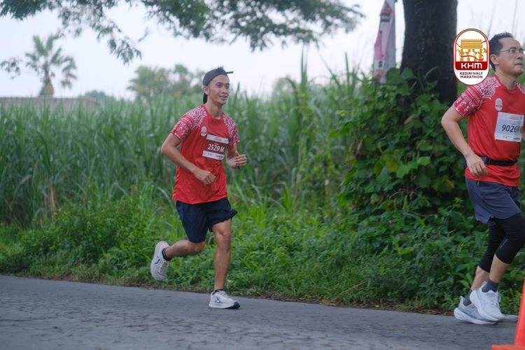 Race photo from Kediri Half Marathon 2025