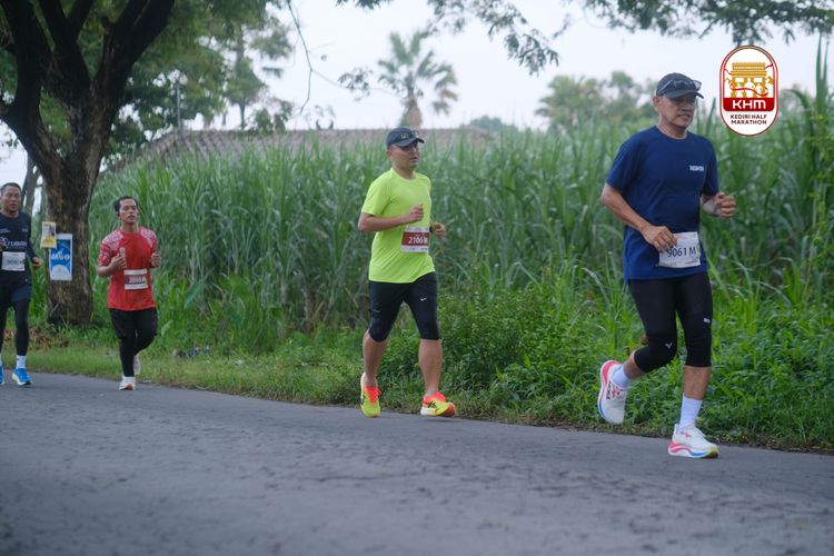 Race photo from Kediri Half Marathon 2025