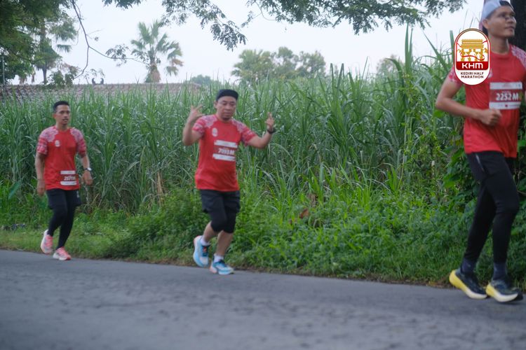 Race photo from Kediri Half Marathon 2025