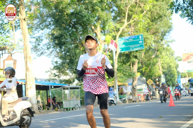 Race photo from Kediri Half Marathon 2024