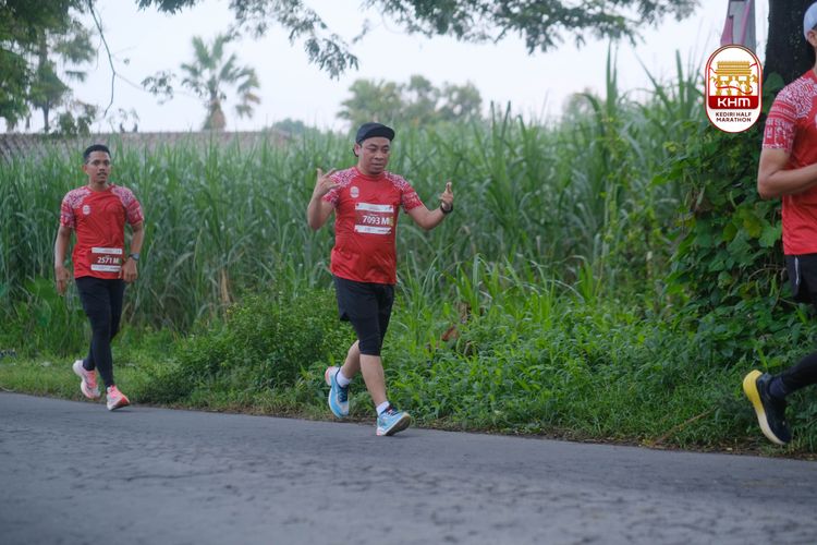 Race photo from Kediri Half Marathon 2025