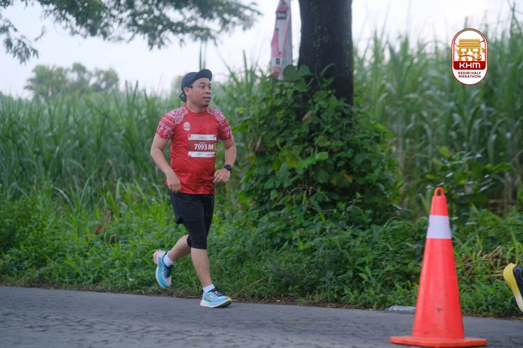 Race photo from Kediri Half Marathon 2025