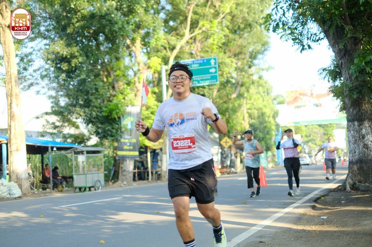 Race photo from Kediri Half Marathon 2024