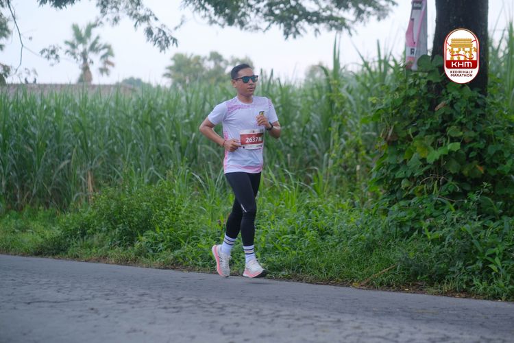 Race photo from Kediri Half Marathon 2025