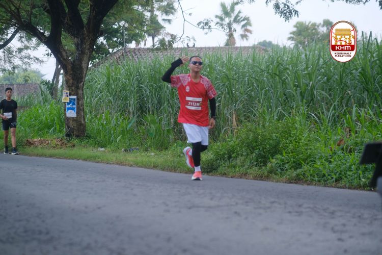 Race photo from Kediri Half Marathon 2025