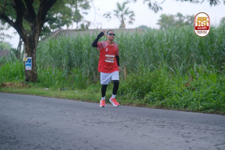 Race photo from Kediri Half Marathon 2025