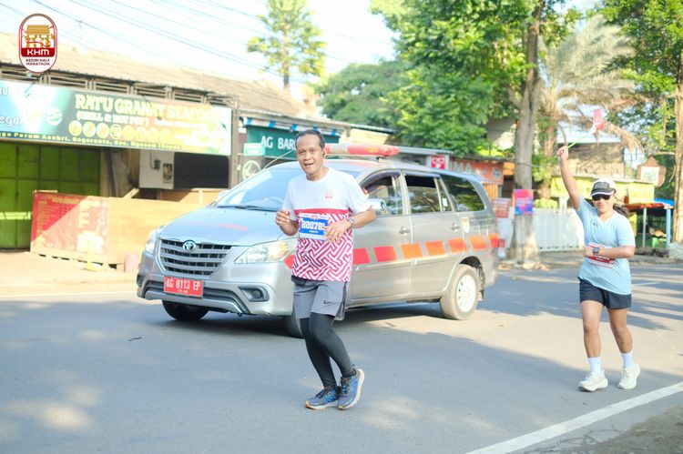 Race photo from Kediri Half Marathon 2024