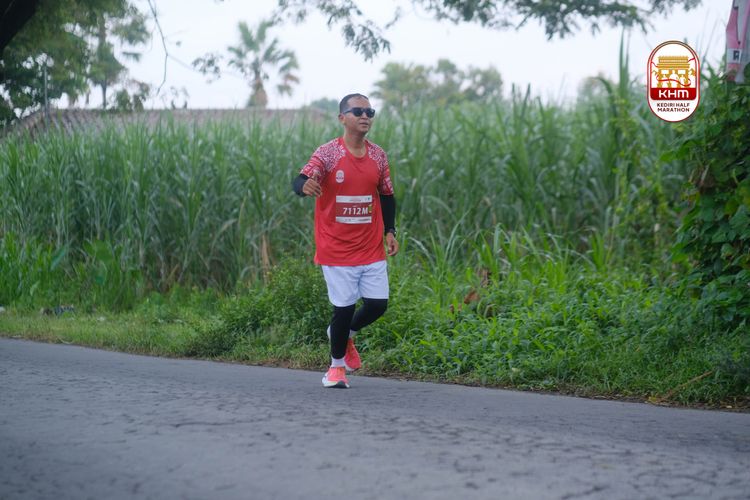 Race photo from Kediri Half Marathon 2025