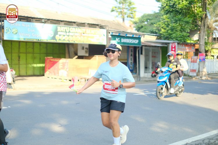 Race photo from Kediri Half Marathon 2024