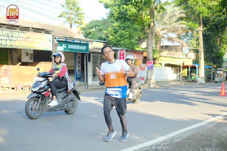 Race photo from Kediri Half Marathon 2024