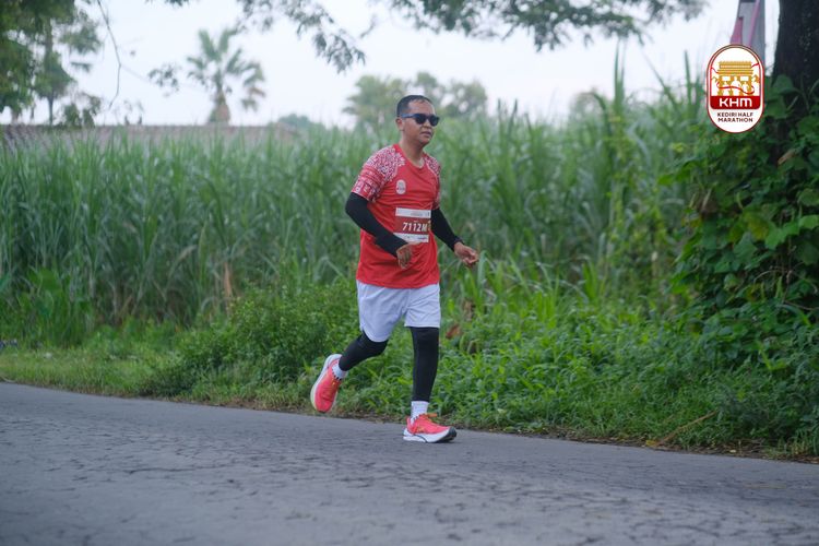 Race photo from Kediri Half Marathon 2025