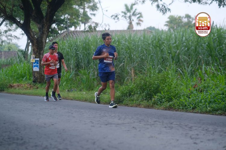 Race photo from Kediri Half Marathon 2025
