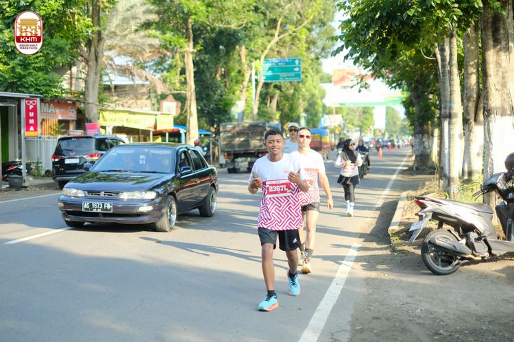 Race photo from Kediri Half Marathon 2024